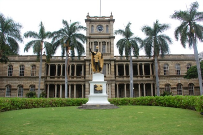 Statue of Kamehameha I the great